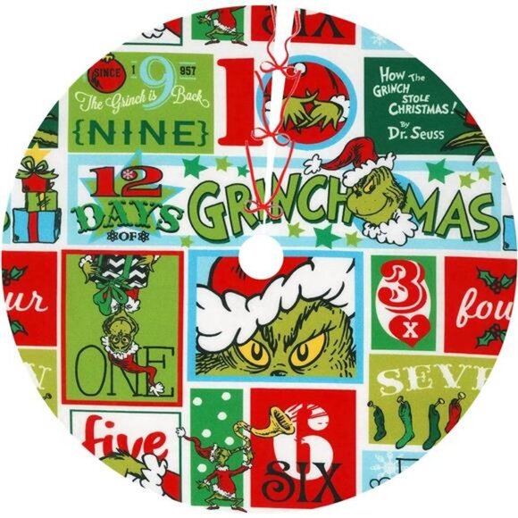 36 Inch Christmas Tree Skirt Decorations - Picture 1 of 5